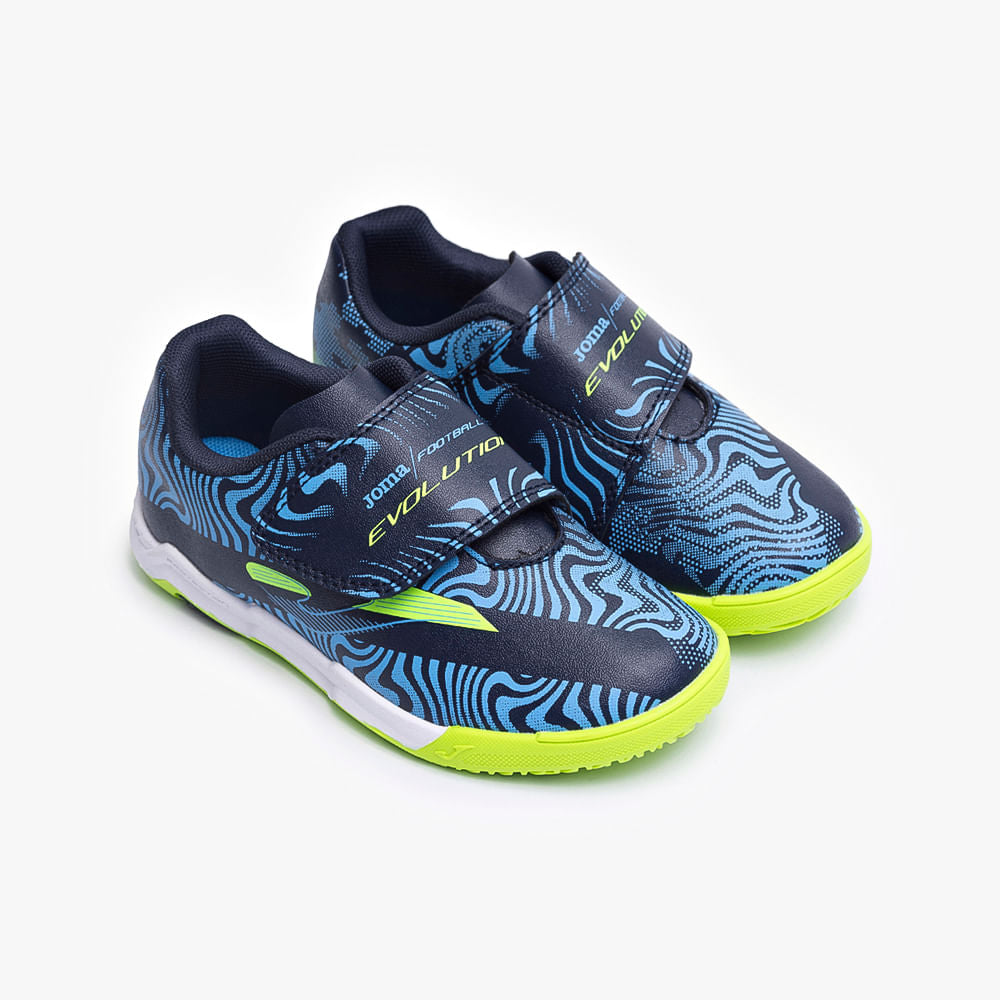 Chuteira de Futsal Joma Evolution Velcro Infantil Unissex
