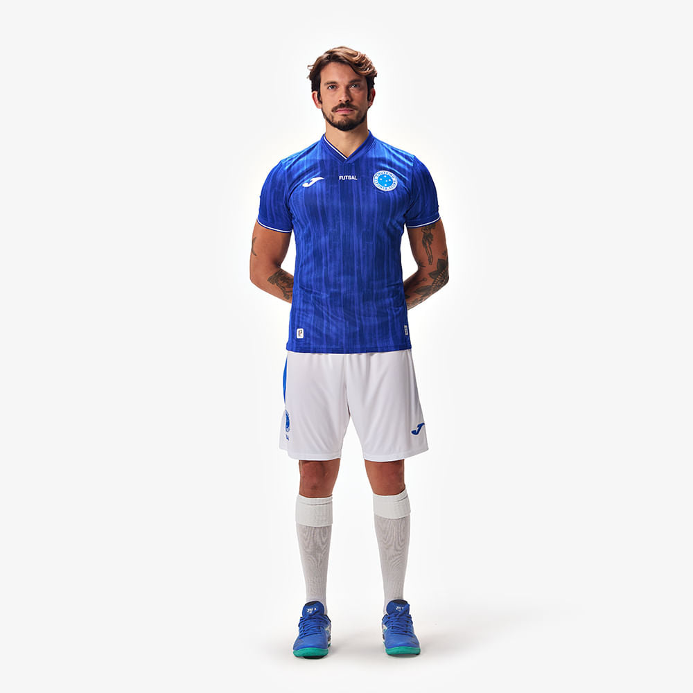 Camiseta de Futsal Joma Home Cruzeiro Masculina