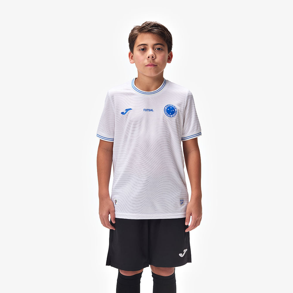 Camisa de Futsal Joma Home Cruzeiro Infantil