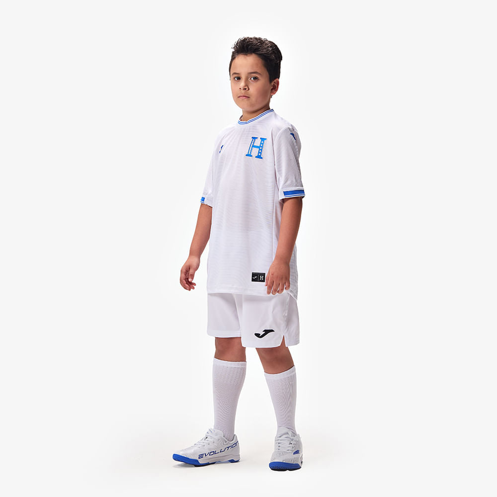 Camisa Joma Honduras I Infantil 24/25 - Branco