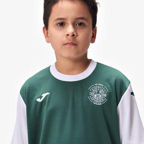 Camisa Joma Hibernian I Infantil 25/26 - Verde e Branco
